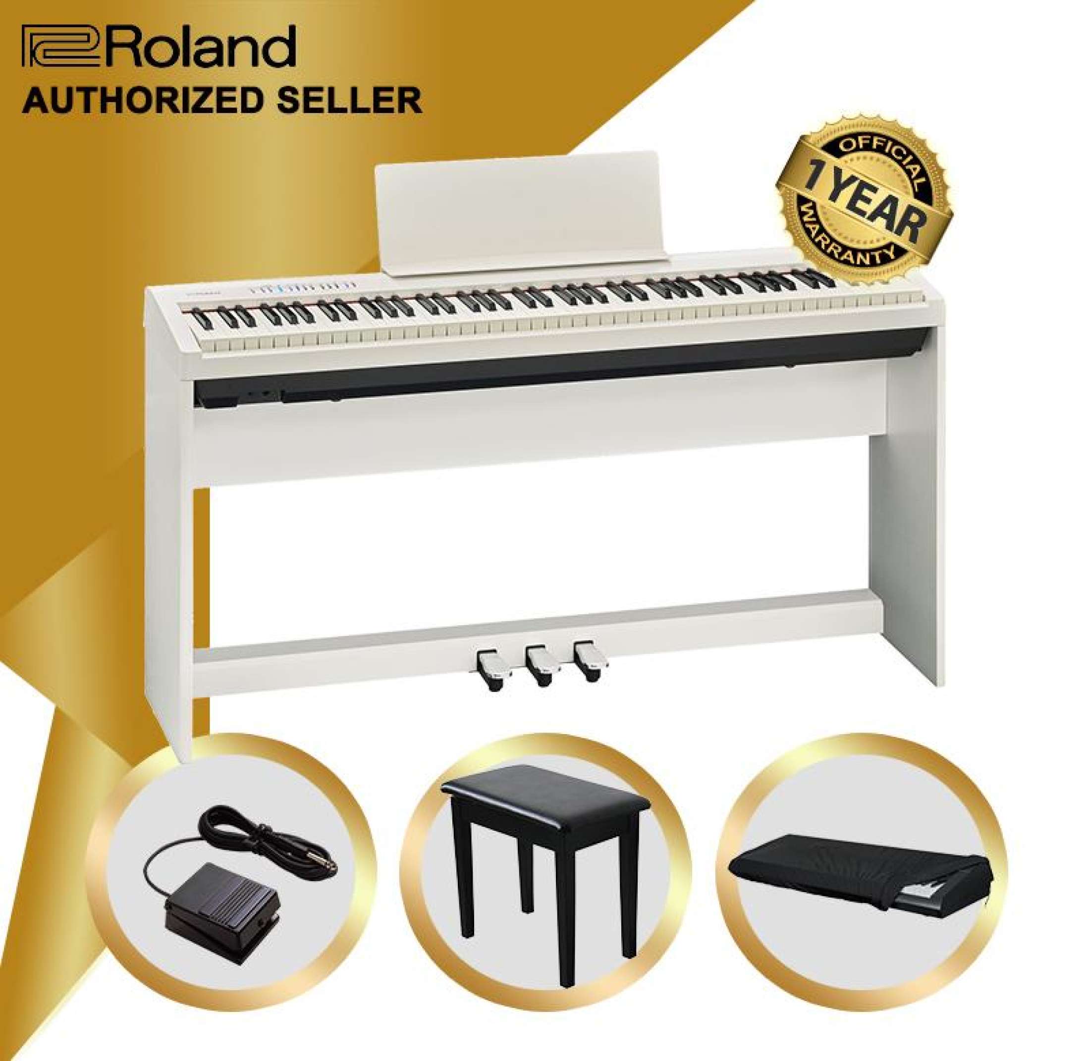 Preorder Oct Nov Onwards Authorized Seller Roland Fp 30x White Digital Piano White Fp30x With Piano Bench And Dust Cover Gkc1648 Fp30 Music Instrument Lazada Singapore