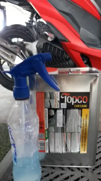 Dung dịch tẩy băng dính nhựa đường Topco tẩy rửa băng dính xe ô tô 4 lít