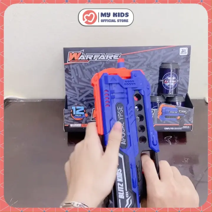Đồ Chơi Trẻ Em Phóng Xốp Neft BLASTER GUN - Nhựa ABS An Toàn Với Trẻ Em