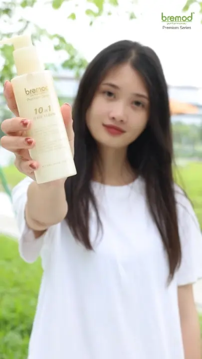 Bremod Hair Serum 10 in1 Hair Repair Dry Damaged Deeply Nourish Moisturize Hydrates Protects Hair Smoothes Frizz 210ml