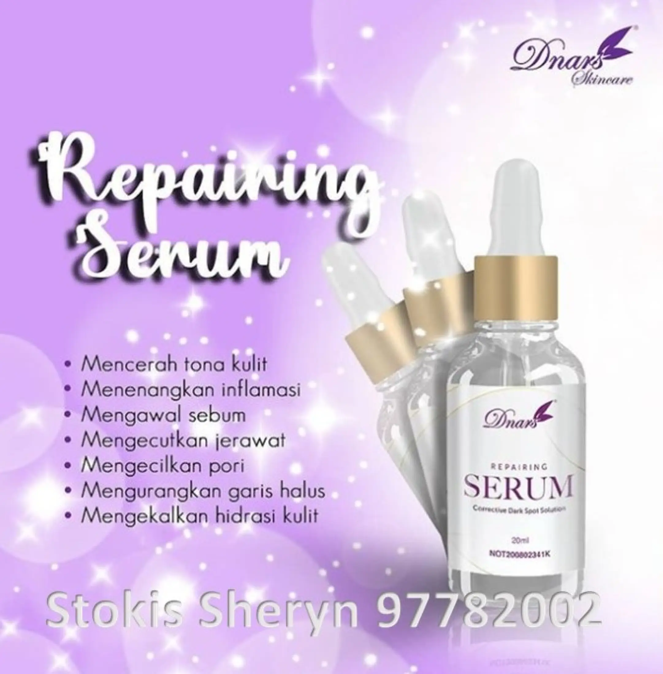 Dnars Repairing Serum Lazada Singapore