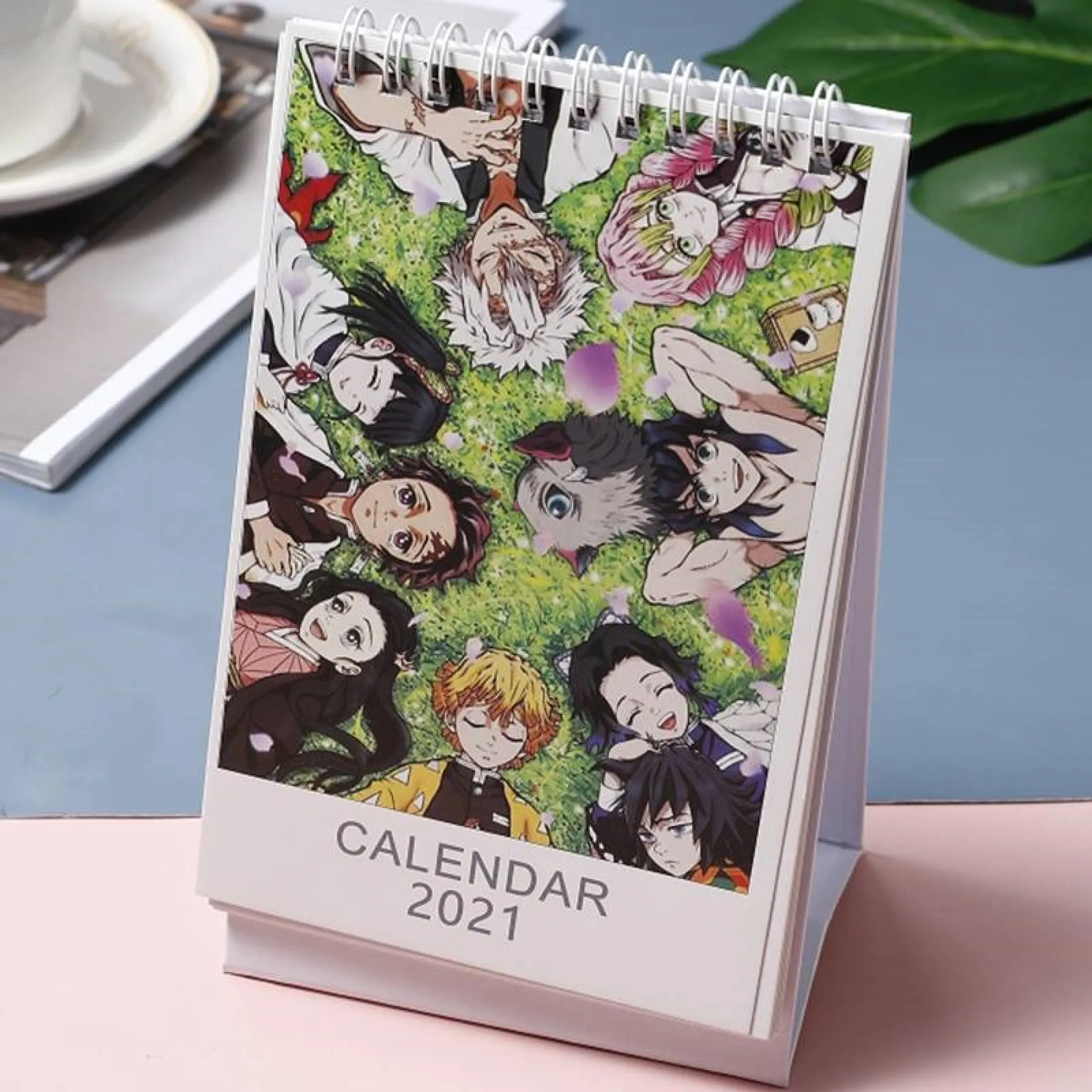 Calendar 21 Singapore Ready Stock 21 New Calendar Anime Demon Slayer Kimetsu No Yaiba Kamado Tanjirou Nezuko Coil Calendars Schedule Creative Desk Table Dates Reminder Timetable Planner Advent Calendar Kids Birthday Stationery