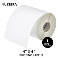 FAST FREE SHIPPING! Zebra Compatible 6x4" 101.6x152.4mm Direct Thermal Labels 