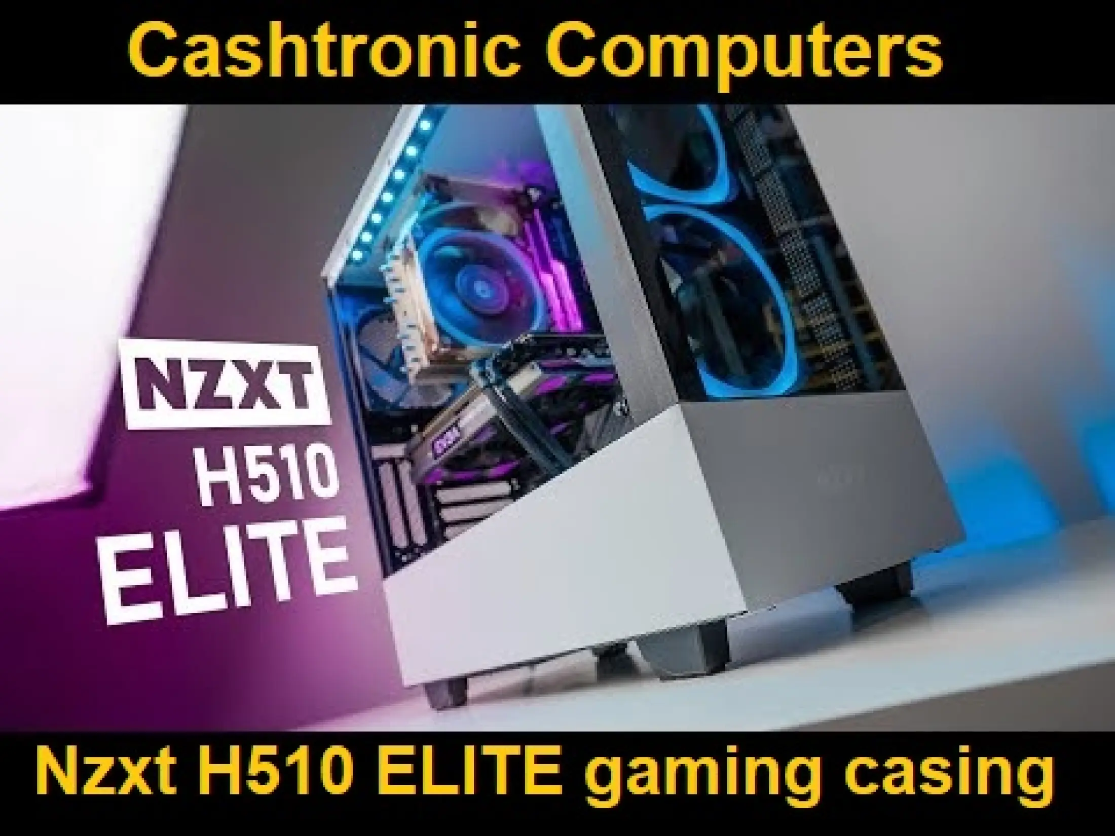 Cashtronic Nzxt H510 Elite Premium Compact Mid Tower Atx Case Lazada Singapore