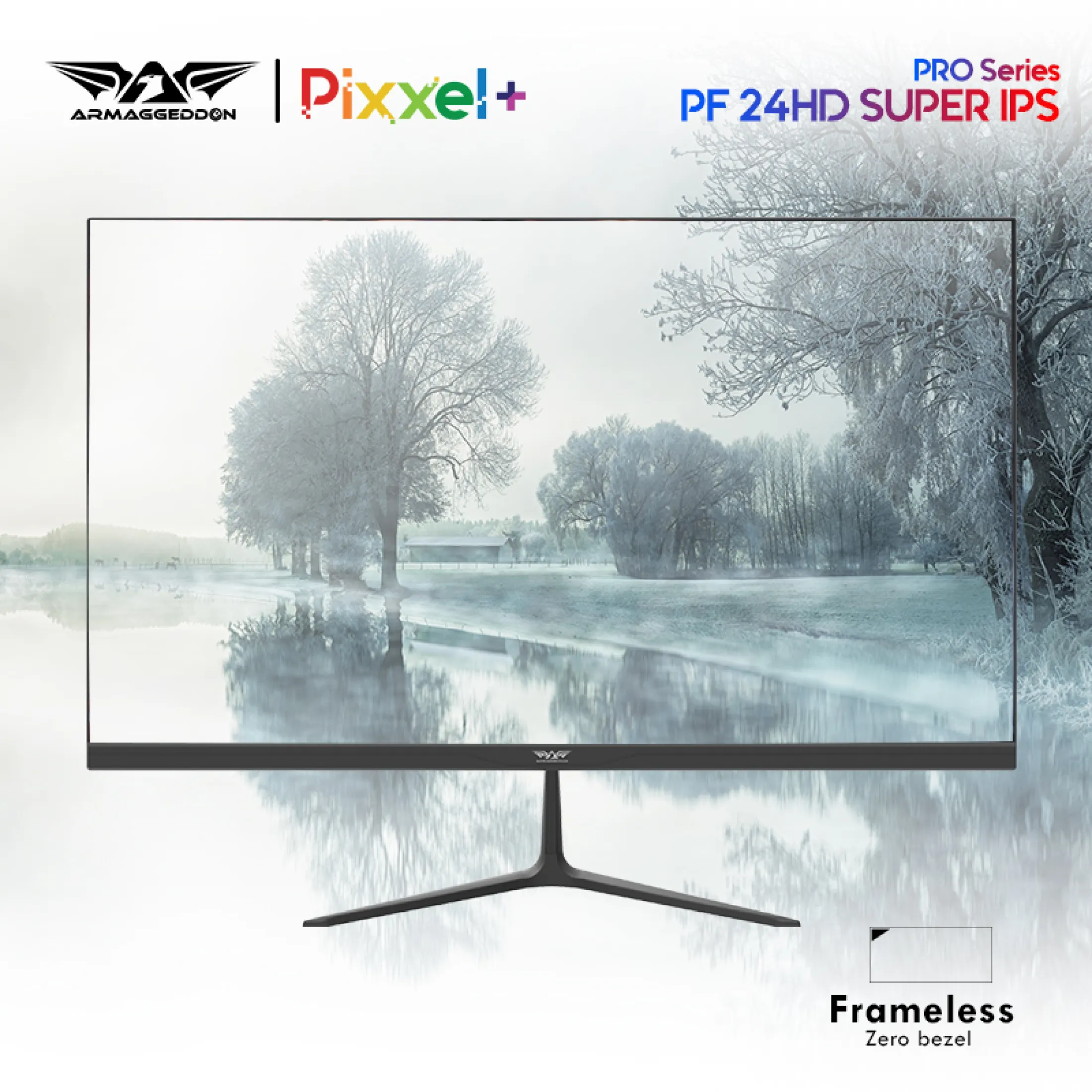Armaggeddon Pixxel Pro Pf24hd Super Ips Gaming Monitor With 75hz Refresh Rate And 8ms Response Time Lazada Singapore