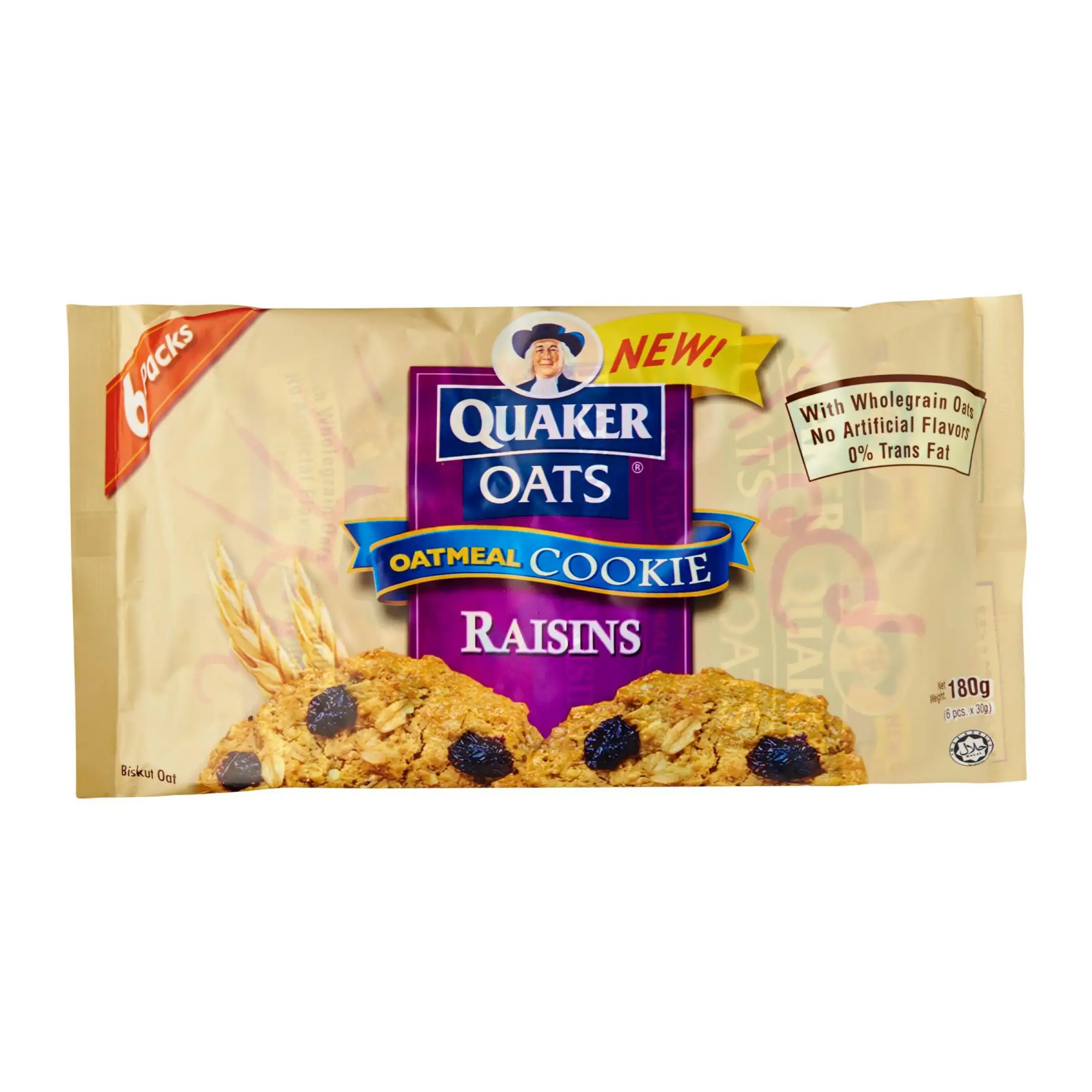 Quaker Oat Cookies Honey Nuts