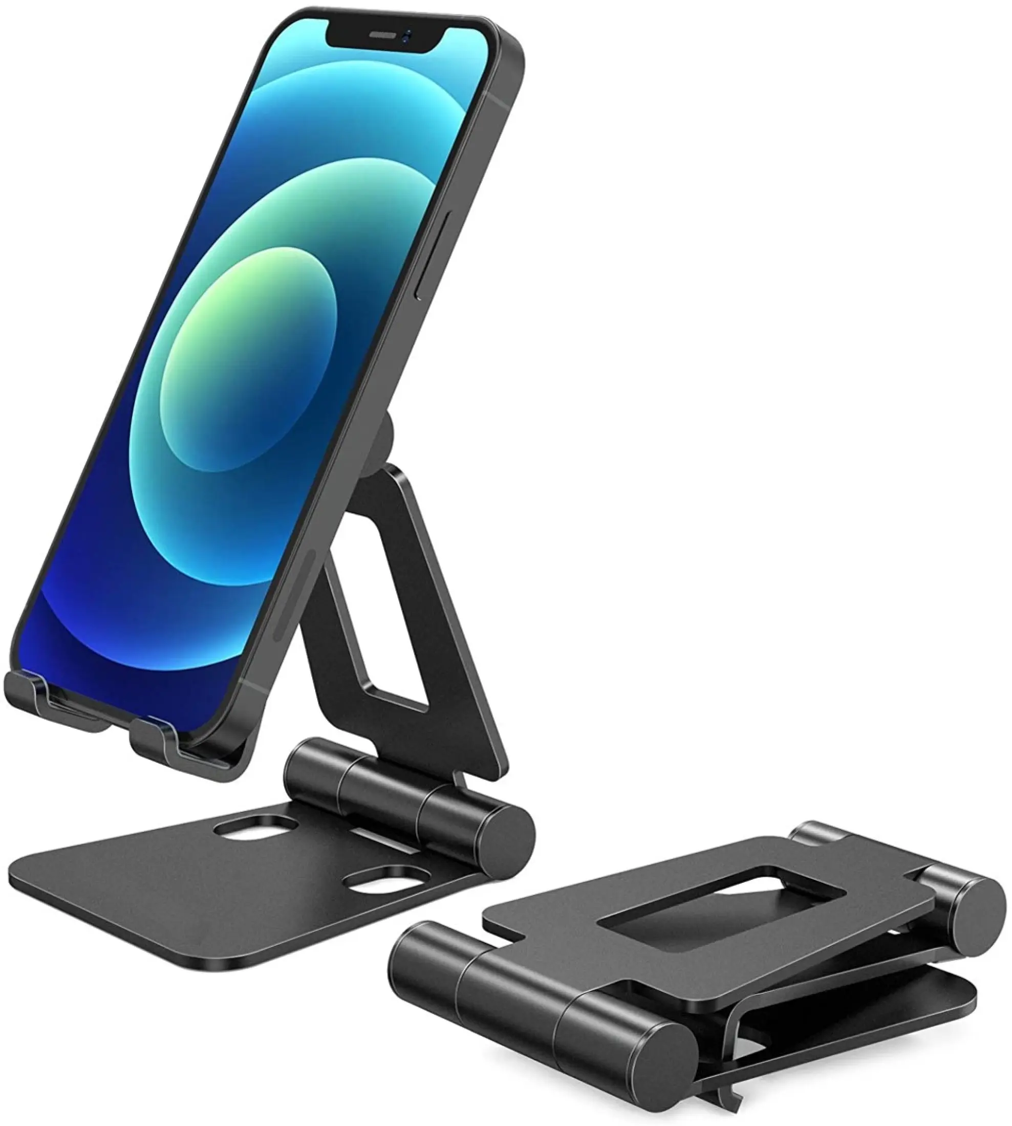 Phone Stand Portable Foldable Adjustable Universal Desktop Mobile Handphone Holder Cradle Dock Lazada Singapore