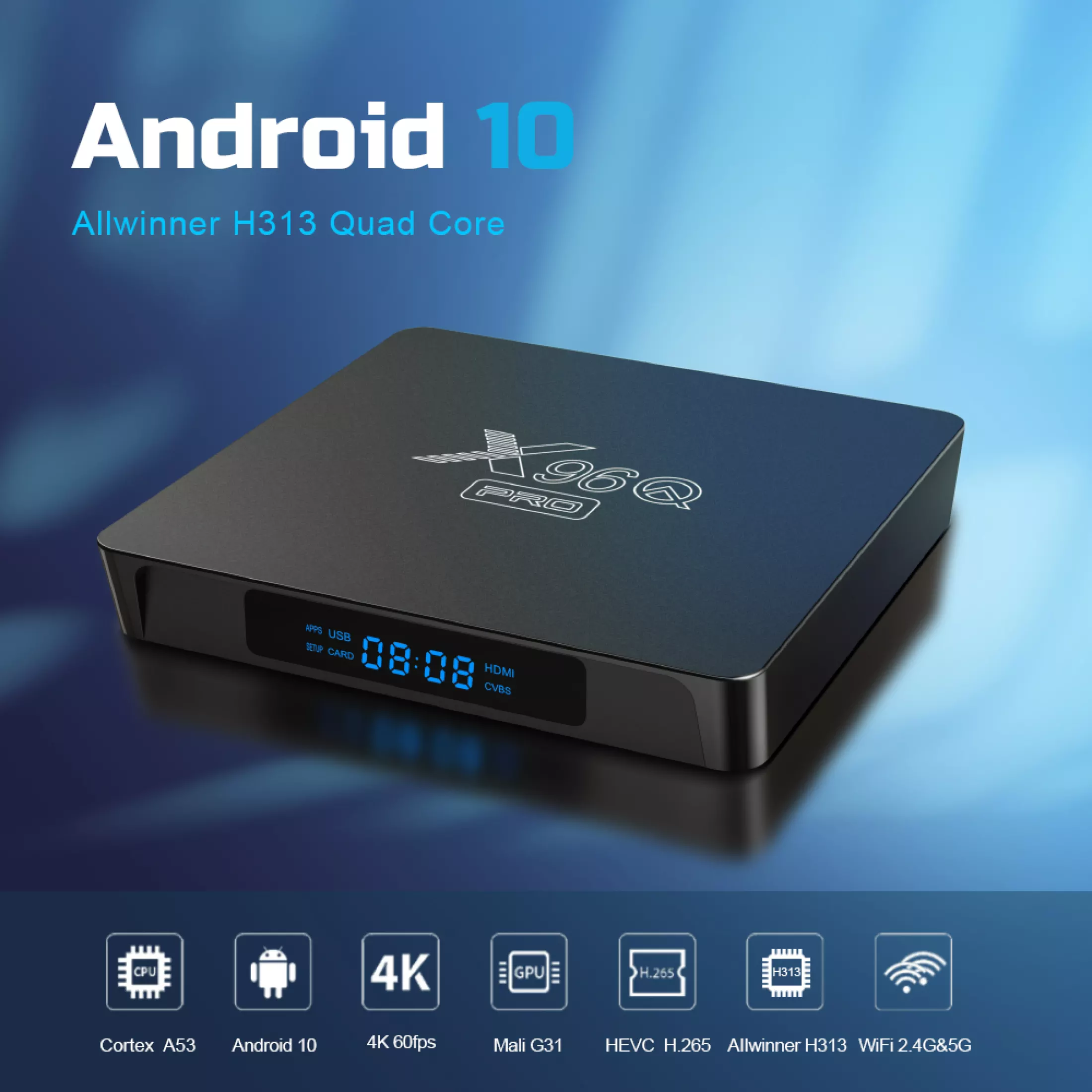 Unboxing Android Tv Box X96Q, Android Tv Box Reviews 2021