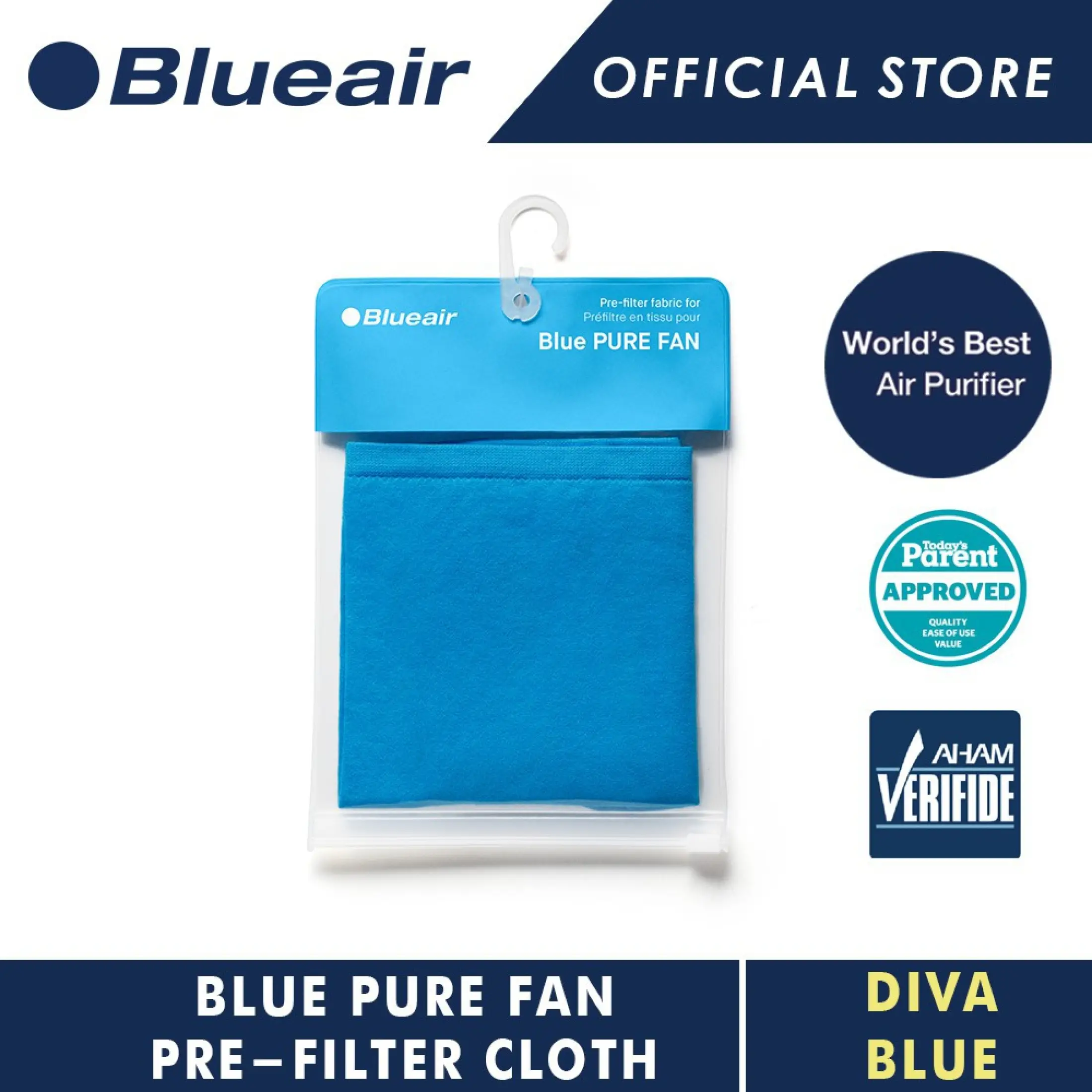 frekvens svømme uvidenhed Blueair Pure Fan Pre-filter Cloth (Diva BlueDark ShadowLunar Rock Buff  YellowCrystal Pink) | Lazada Singapore