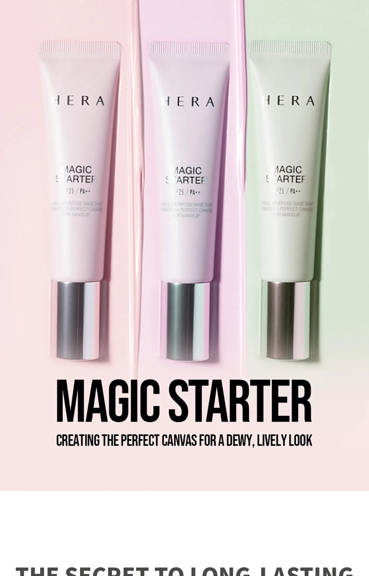 Hera All Day Long Lasting Make Up Set Makeup Fixer Setting Spray 110ml Magic Starter Spf25pa 01 Rose Primer 35ml Lazada Singapore