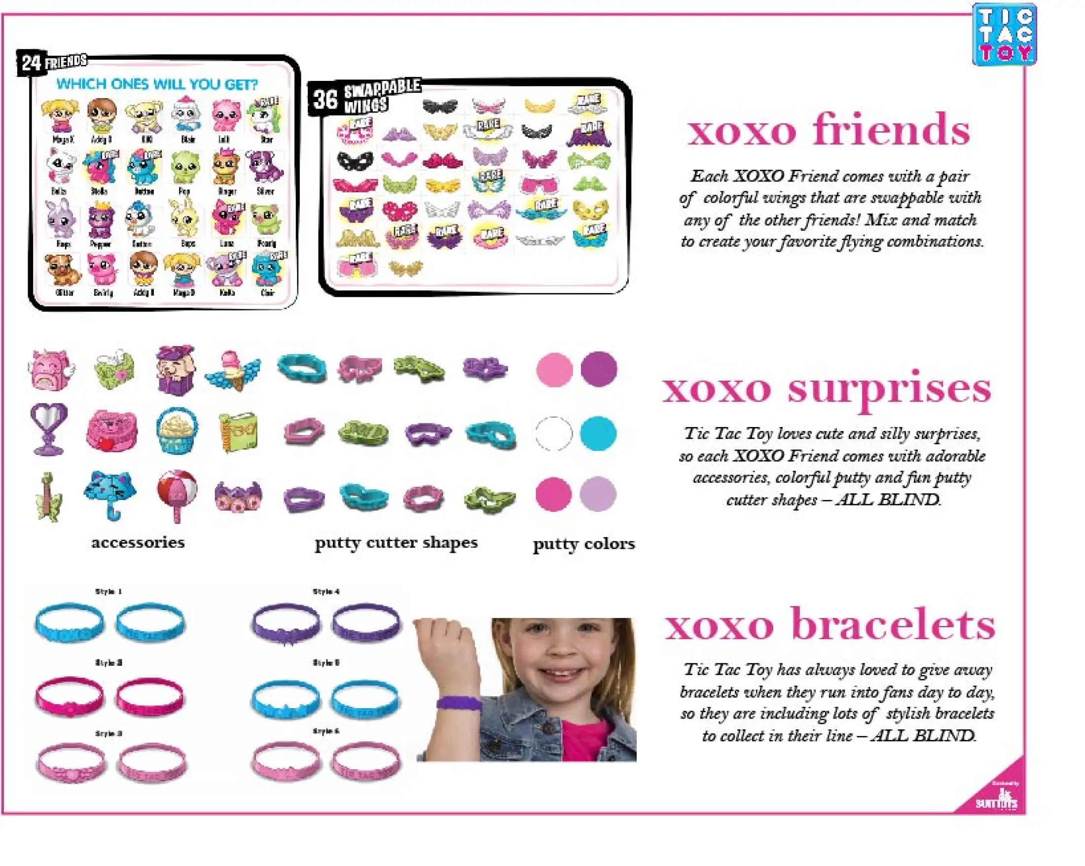 Tic Tac Toy Xoxo Friends Surprises Single Pack 3 Surprise Inside Lazada Singapore