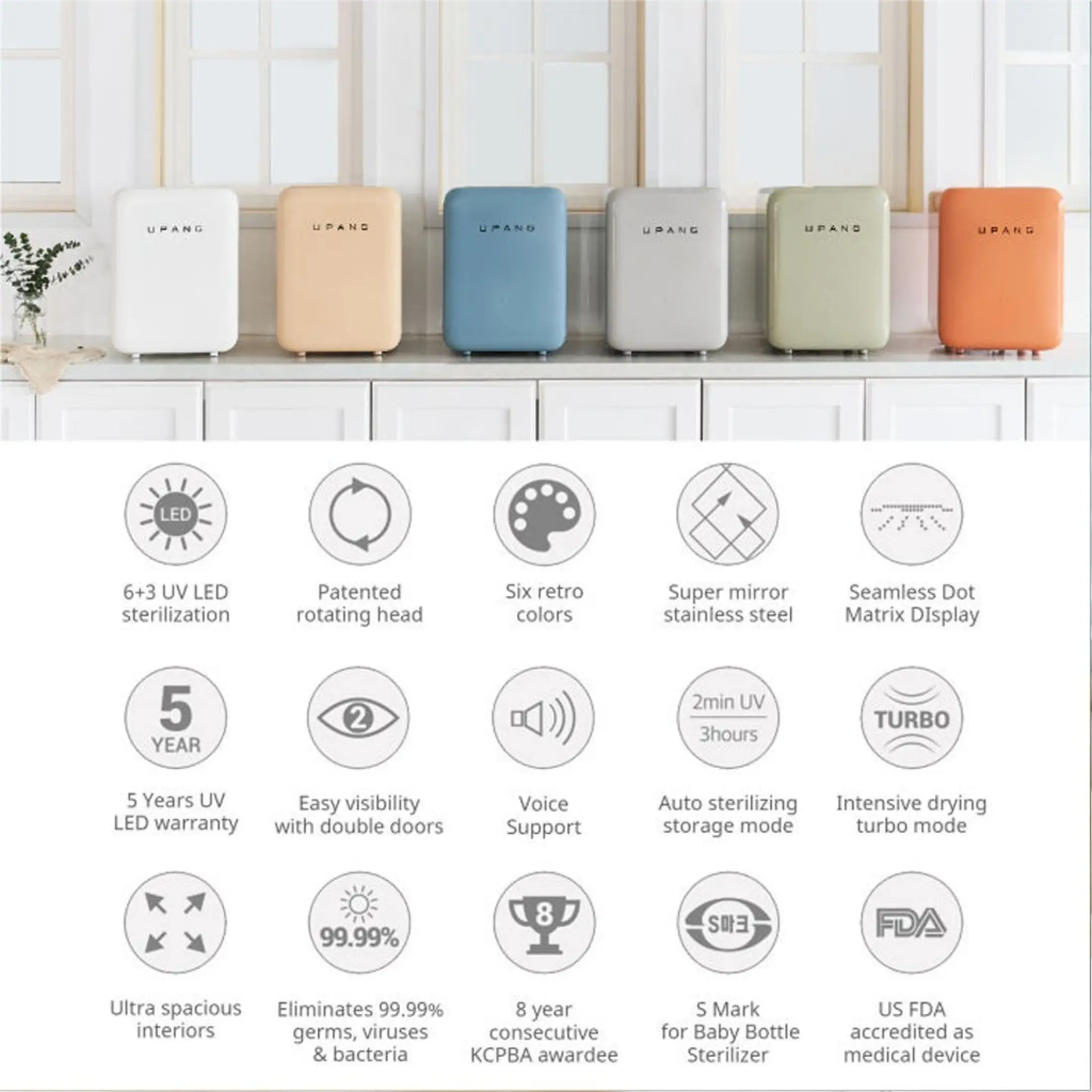 Upang Plus+ LED UV Sterilizer (6 Colours) 18 Upang Plus+ LED UV Sterilizer (6 Colours) -Baby Product