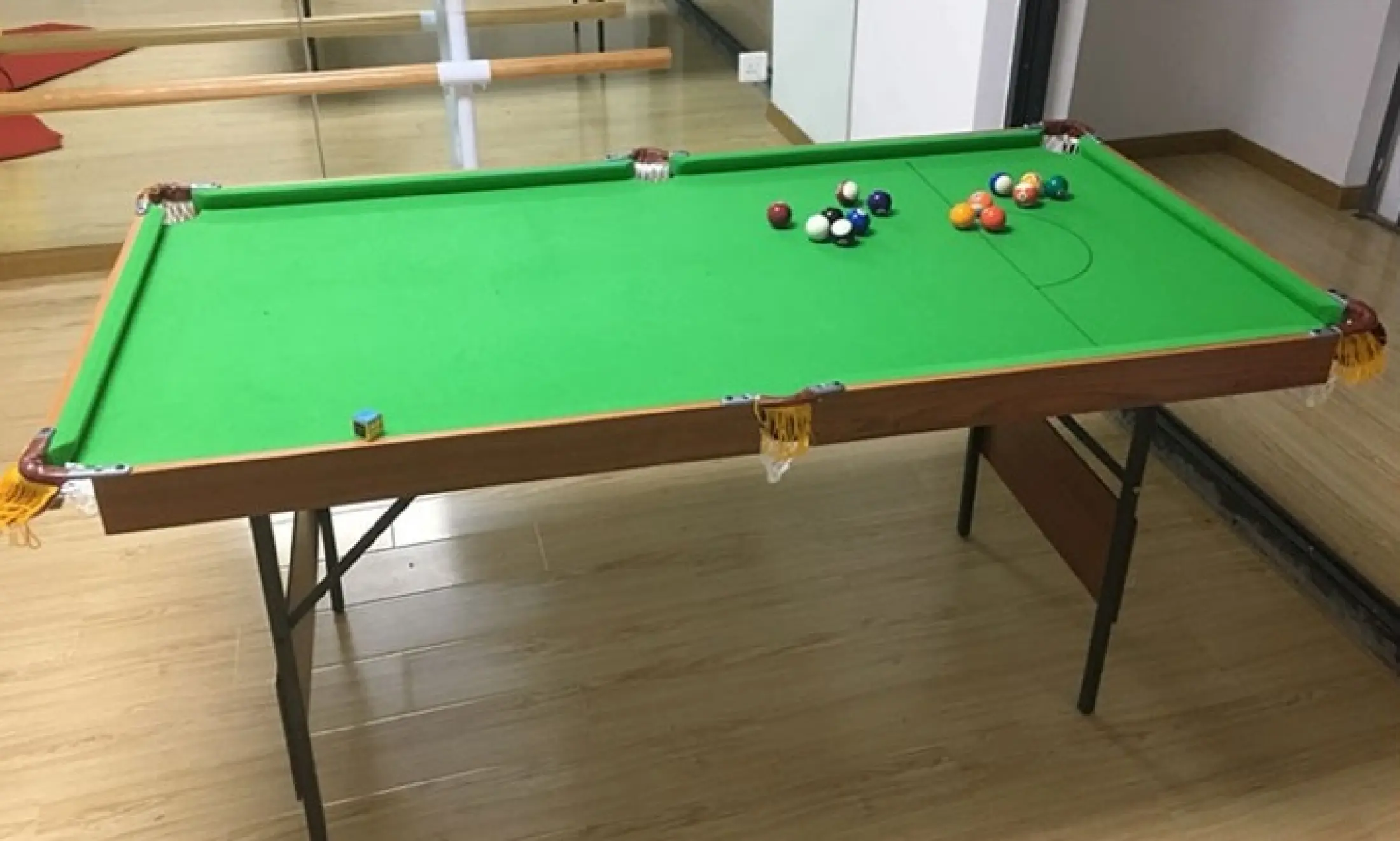 Foldable Pool Table Set Home Pool Table Pool Table Billiard Table For Kids Or Adults Lazada Singapore