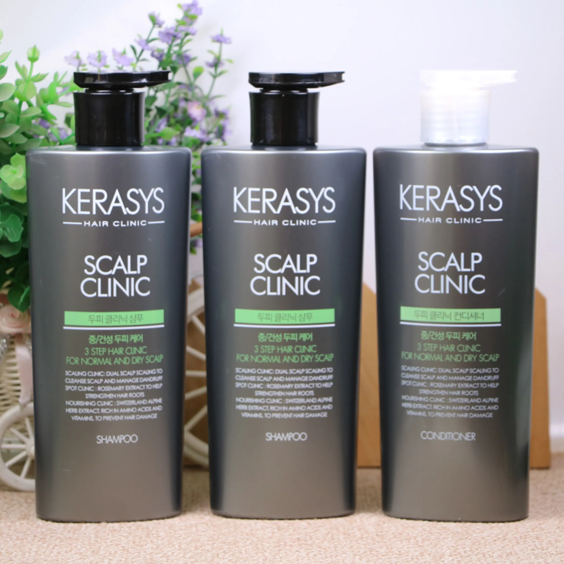 Kerasys 3 Step Scalp Clinic Shampoo Lazada Singapore