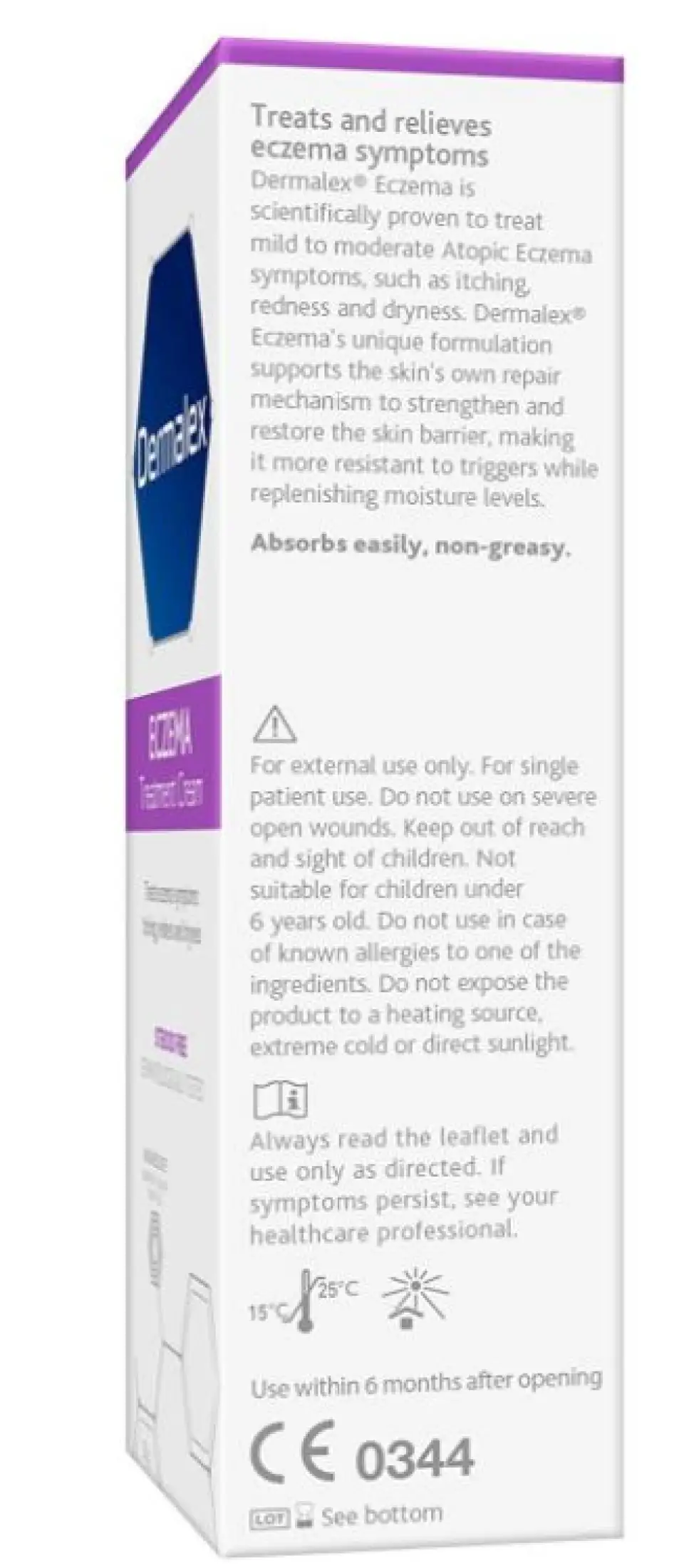 Sg Seller Dermalex Eczema Treatment Cream Developed By Dermatologists To Treat Atopic Eczema Symptoms Lazada Singapore
