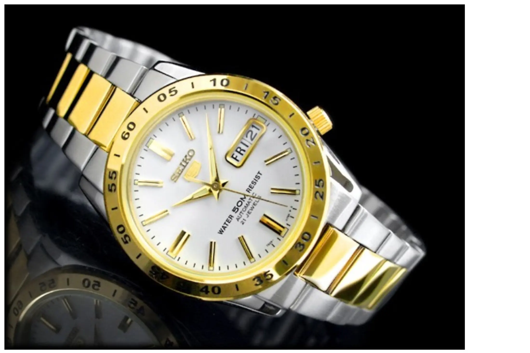 Original] Seiko 5 SNKE04K1 Automatic Gold Tone Stainless Steel Analog  Men\u0026amp;#39;s Watch | Lazada PH