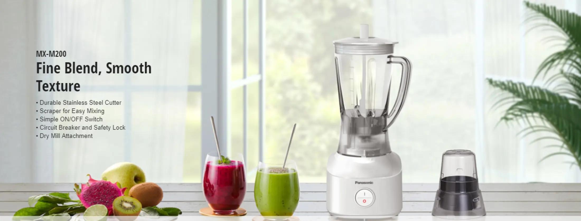 Panasonic Mx M0 Blender White Mx M0wsp Newly Launched 1 Year Local Warranty Lazada Singapore