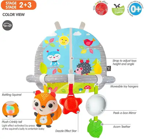 BenBat Dazzle Double Sided Car Arch -Baby Product