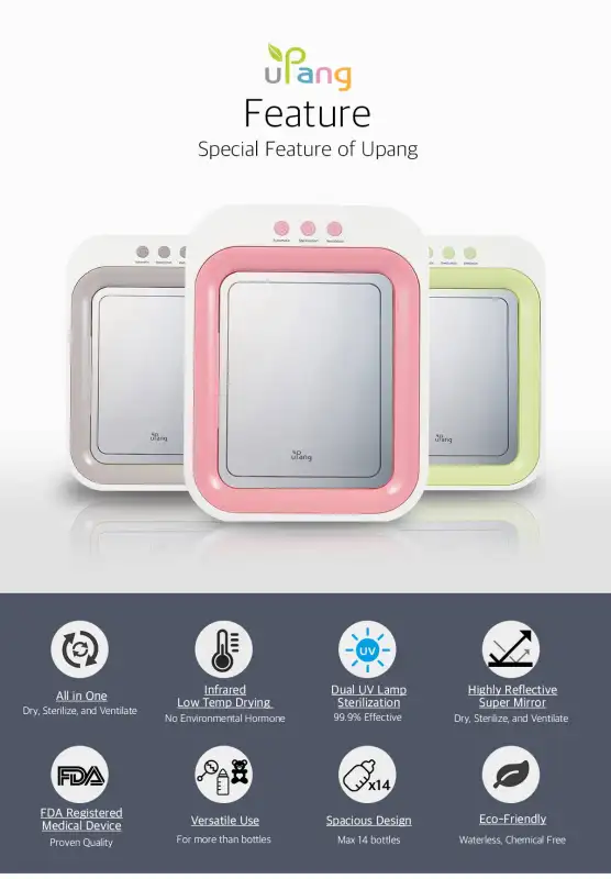 Upang Classic UV Sterilizer (4 Colours) -Baby Product