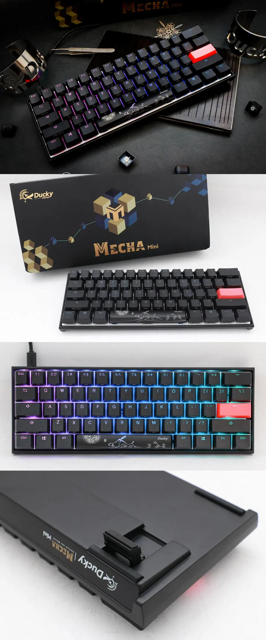 Ducky One 2 Mecha Mini V2 Rgb Mechanical Keyboard No Firmware Update Required Year Of The Ox Rat Spacebar Lazada Singapore