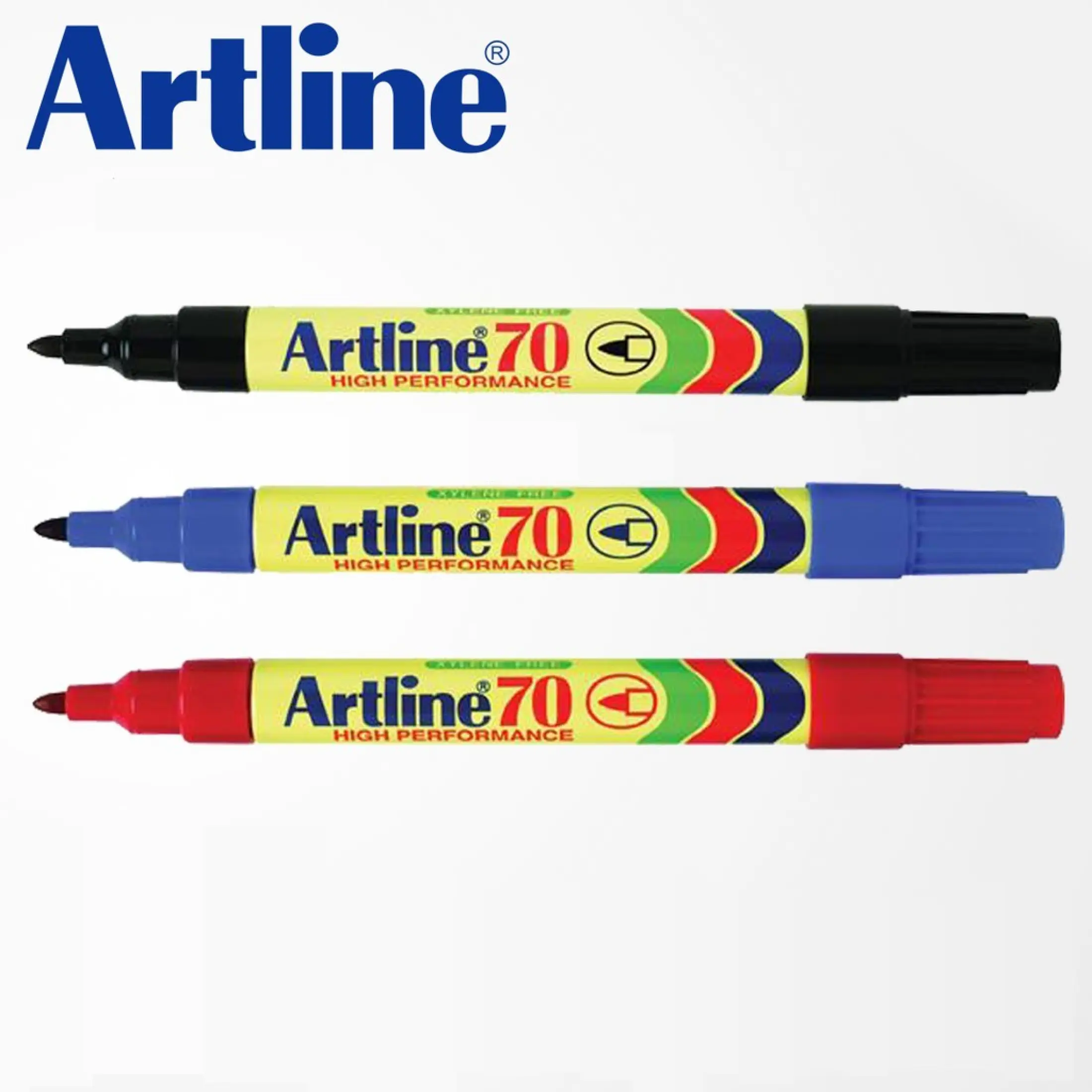 Artline 70 Permanent Marker Pen 100 Original Artline Genuine Product Japan Lazada Singapore