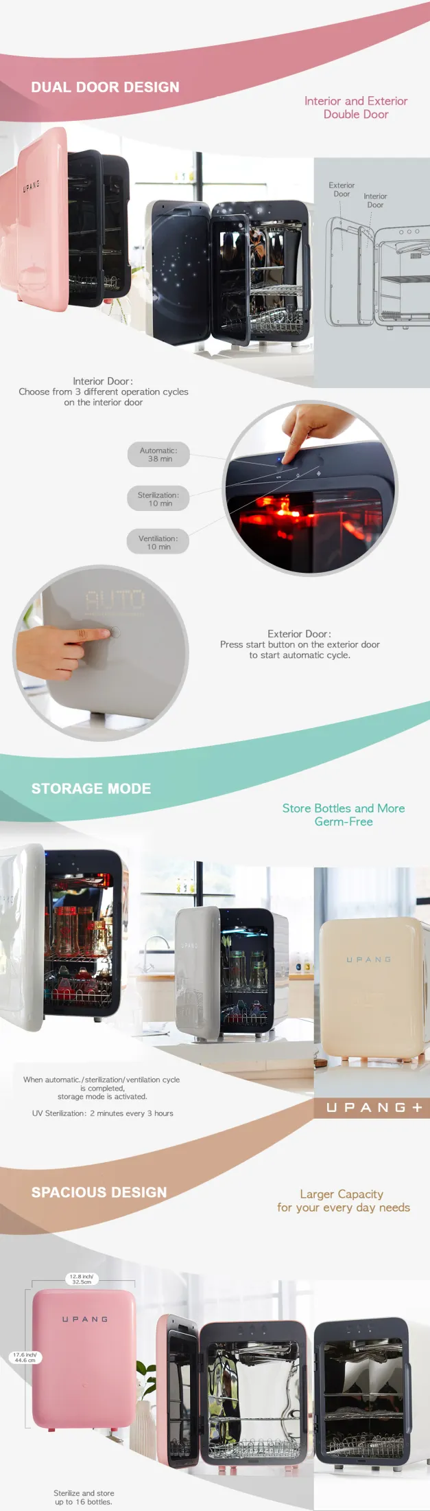 Upang Plus+ LED UV Sterilizer (6 Colours) 19 Upang Plus+ LED UV Sterilizer (6 Colours) -Baby Product